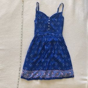 Abercrombie & Fitch blue summer dress